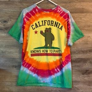Riot Society California Knows how to party Tee